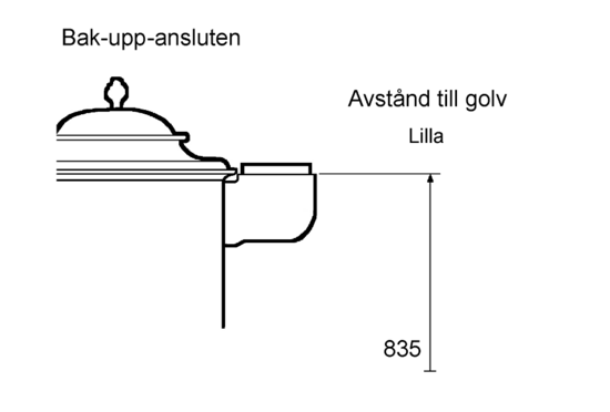 Lilla Byskeugnen, bak-upp