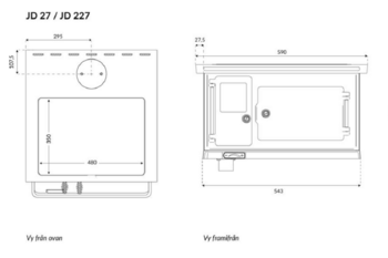 Vedspis JD 27