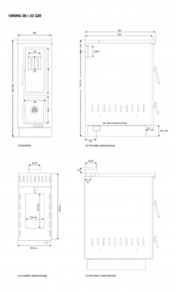 Viking 30 toppansluten