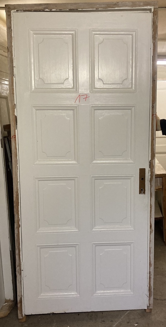 Enkeldörr med karm, 112x222cm, Överjärva