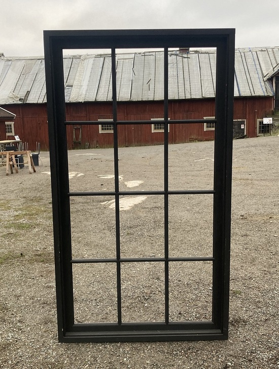 Industrifönster i trä, 107x187cm, Överjärva