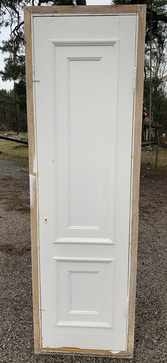 Enkeldörrar med karm, 75x240cm, Överjärva