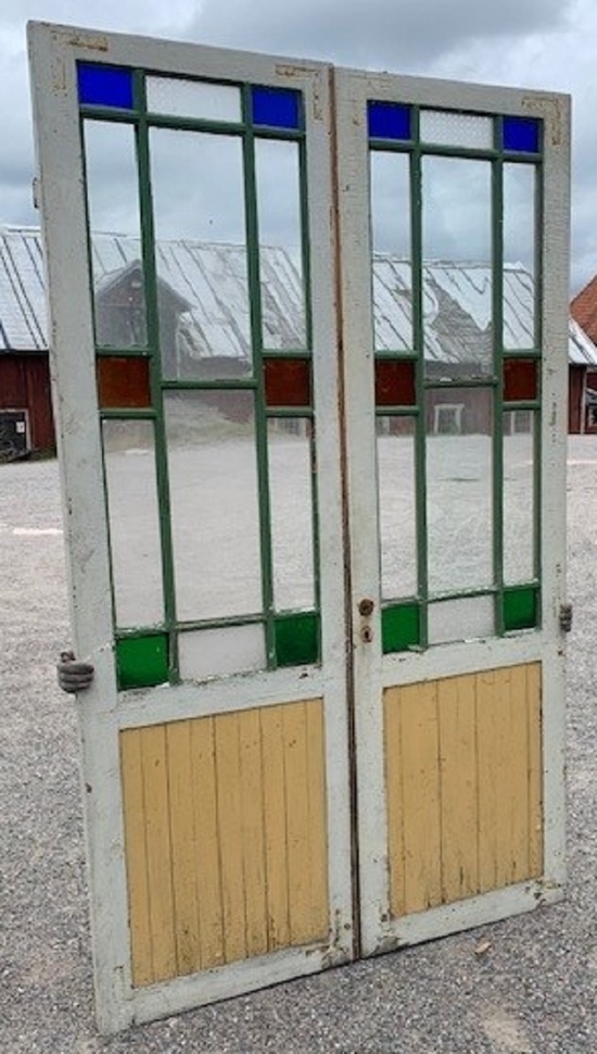 Dubbeldörr 146,5 x 244 cm, Finns på Överjärva