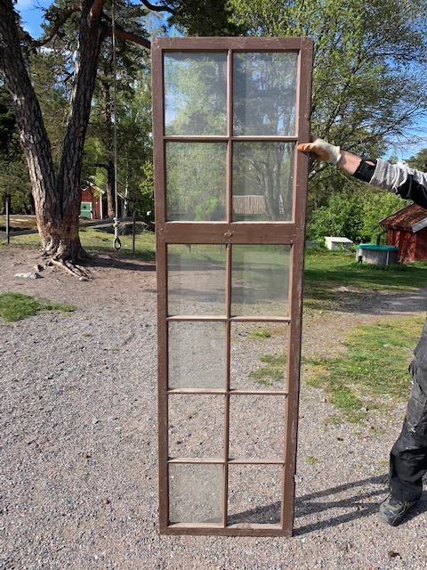 Skafferidörr 76 x 225 cm, finns på Överjärva