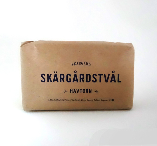 Skärgårdstvål, havtorn utan flöte