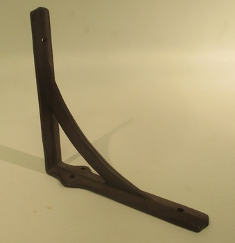 Konsol i gjutjärn,brun, 15 cm
