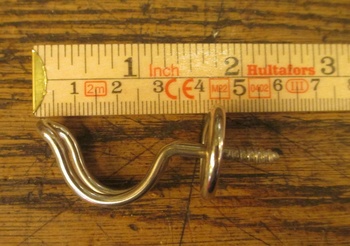 Trådkrok 4 cm
