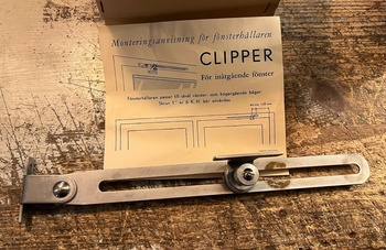 Clipper för innåtgående fönster, säljes styckvis