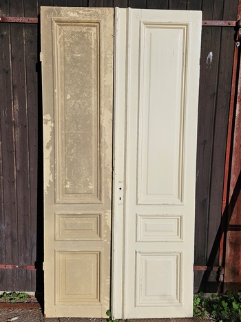 Pardörr 118x238cm, finns på Överjärva