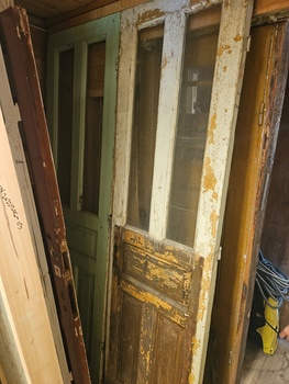 Pardörr med glas, 137,5x235, finns på Överjärva