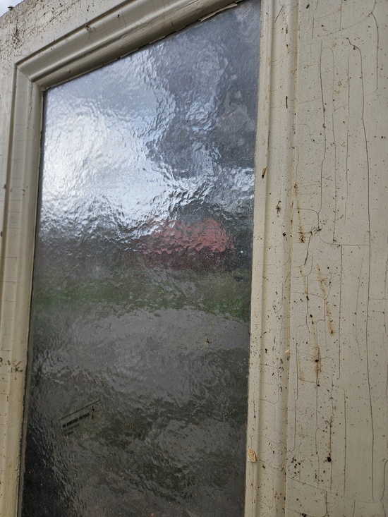 Pardörr med glas, 111x240, finns på Överjärva Byggnadsvård