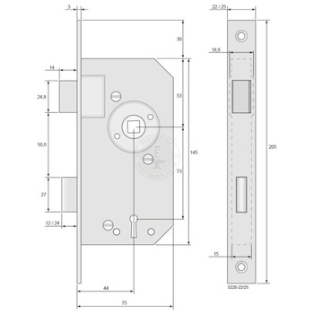 Låskista i kallvalsat stål