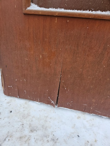 Pardörr med glas, 123,5x202, finns på Överjärva Byggnadsvård