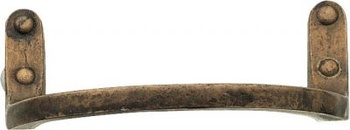 Möbelhandtag i antik mässing