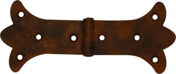 Gångjärn i rödrost till möbler