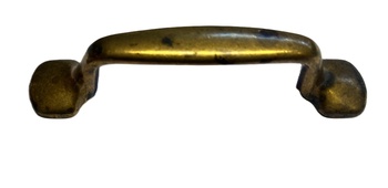 Bygelhandtag i antikmässing