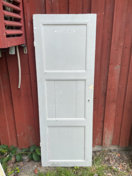 Enkeldörr, 62x171, Finns på Överjärva Byggnadsvård
