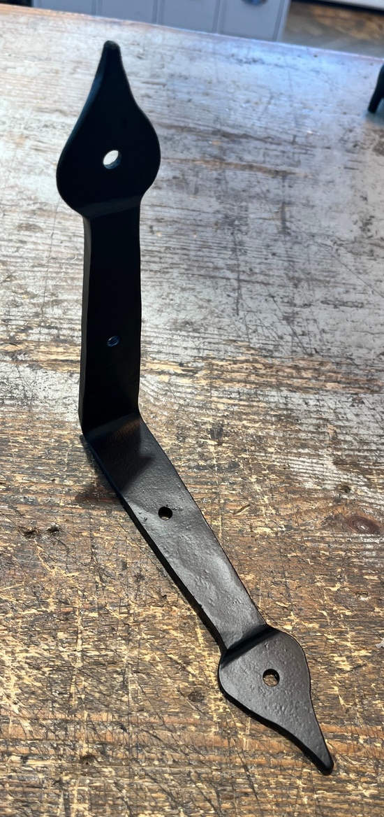 Konsol i smide, 180 x 180 mm, styck
