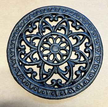 Plattventil m ornament, 150 mm