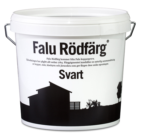 Falu Rödfärg, Svart 5 liter