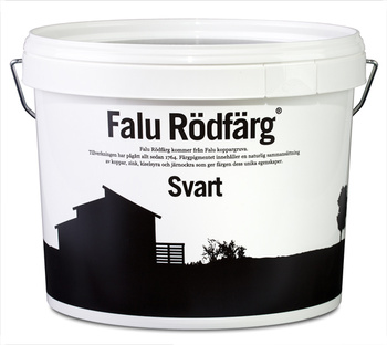 Falu Rödfärg, Svart 10 liter