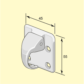 Ticka Standard skåpregel (Fejk)