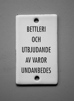 Emaljskylt Bettleri