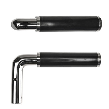 Dörrtrycke funkis svart handtag