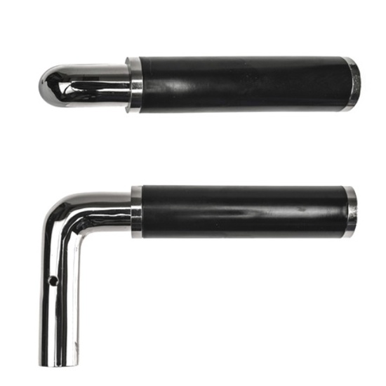 Dörrtrycke funkis svart handtag