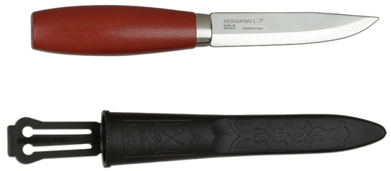 Morakniv m rött skaft, Classic no 2