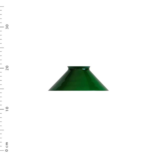 Skomakarskärm, grön 15 cm