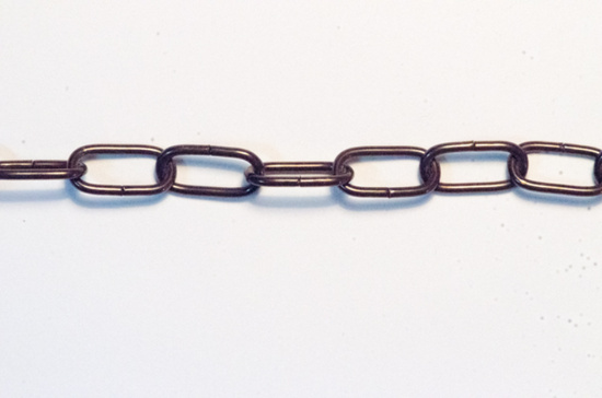 Liten kedja, antikbehandlad, 16x6 mm